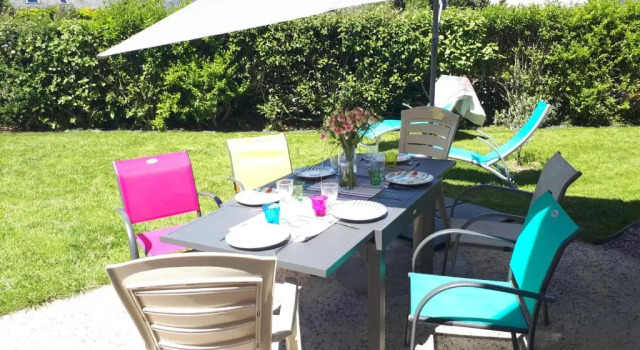 Коттедж Les Cabines de Plage - maison avec jardin - plage à 1,5 km
