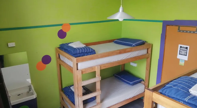 Кровать в общем номере The Duke Hostel