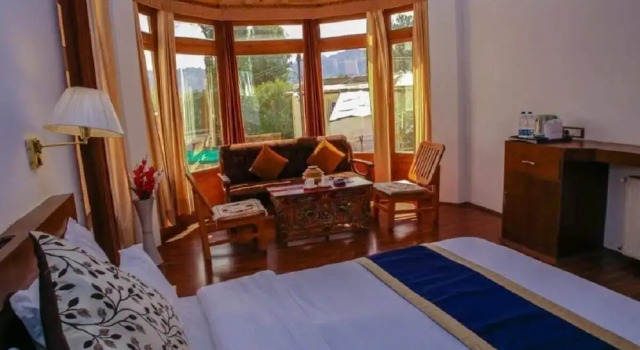 Двухместный номер Deluxe с видом на горы Himalayan Retreat-Karzoo