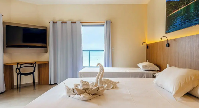 Номер Luxury Ubatuba Praia Hotel