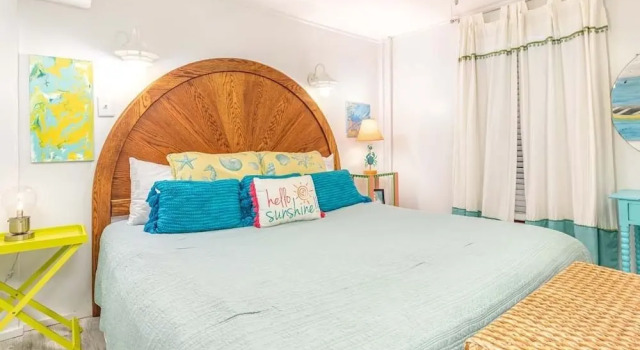 Standard Kahden hengen huone näköala uima-altaalle Tybreeza B by Tybee Vacation Rentals