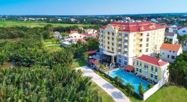 Двухместный номер Deluxe с видом на сад Le Pavillon Hoi An Luxury Resort & Spa
