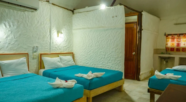Семейный номер Standard Cabañas Casa Maya Holbox Frente Al Mar
