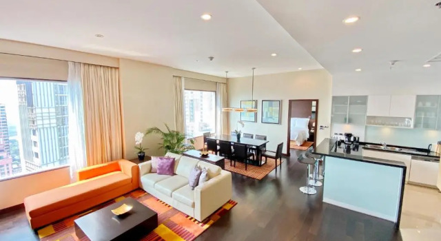 Апартаменты с 3 комнатами с видом на город Marriott Executive Apartments Sukhumvit Park, Bangkok