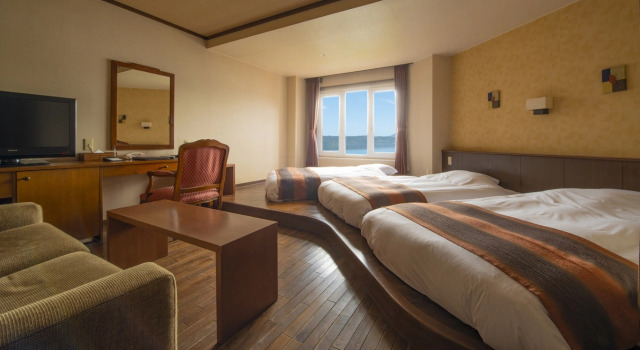 Двухместный номер с видом на озеро Toyako Manseikaku Hotel Lakeside Terrace