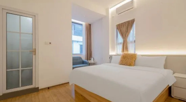 Люкс с 6 комнатами с видом на море Shenzhen Cape No.7 Inn