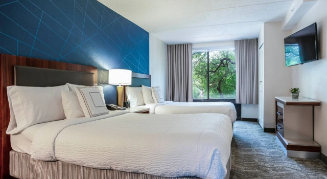 Двухместный люкс SpringHill Suites by Marriott Austin The Domain Area
