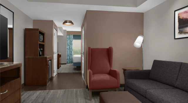 Четырёхместный люкс Hilton Garden Inn Greensboro Airport