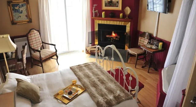 Номер Superior L'Authentique Auberge de Charlevoix