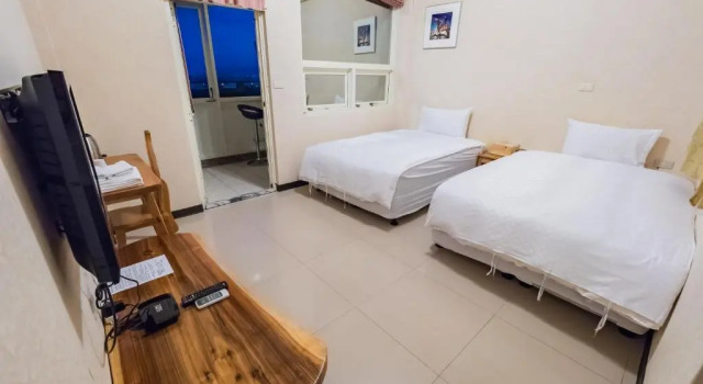 Deniz manzaralı Lüks çift kişilik oda Fully One B&B