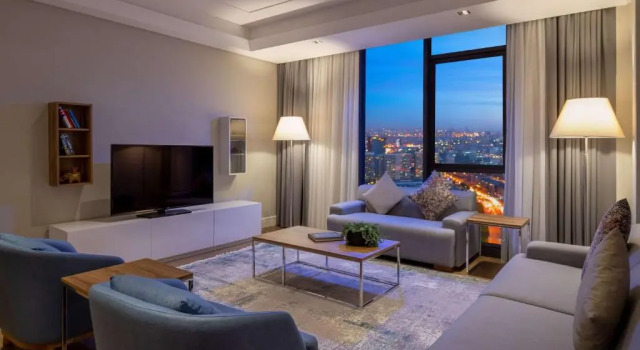 Номер Deluxe с 3 комнатами Movenpick Living Istanbul West
