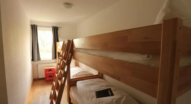 Кровать в общем номере Wattlodge
