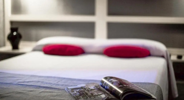 Четырёхместный номер Standard с балконом Hotel Palermo