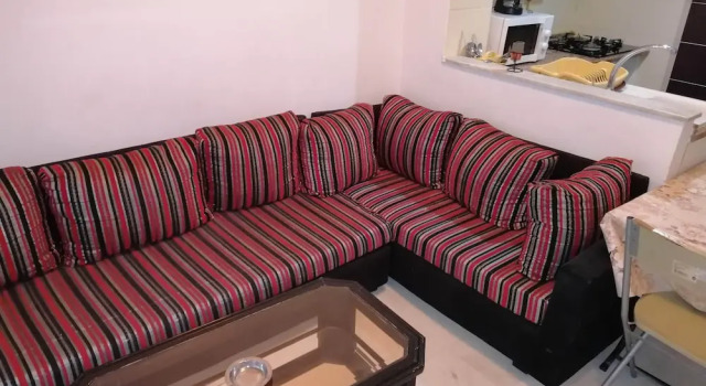 Апартаменты c 1 комнатой с балконом Furnished Short Stay Apartment In Tunis