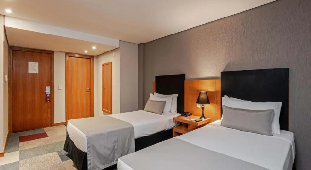 Двухместный номер Superior Slaviero Hotel Curitiba Batel
