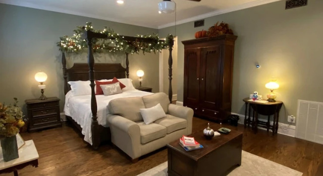 Одноместный номер Deluxe Belle Louise Historic Bed & Breakfast