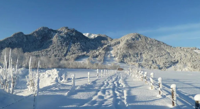 Appartamento con vista sulle montagne Zum Heisn