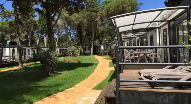 Номер Standard с 2 комнатами с видом на сад Boutique Camp Materada Beach