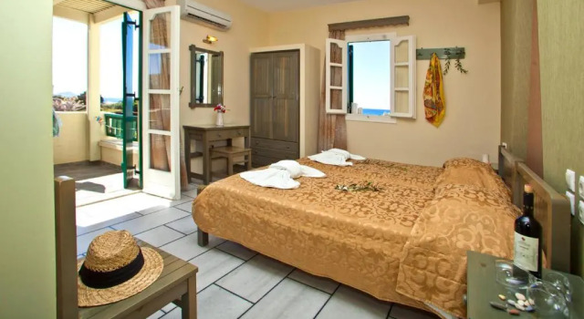 Студия с видом на море Angeliki Apartments