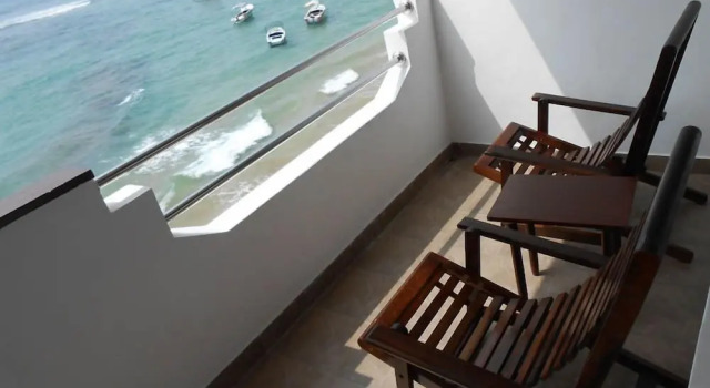 Двухместный номер Standard с балконом и с видом на океан Coral Seas Beach Hikkaduwa