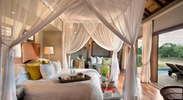 Люкс с балконом Lion Sands Narina Lodge