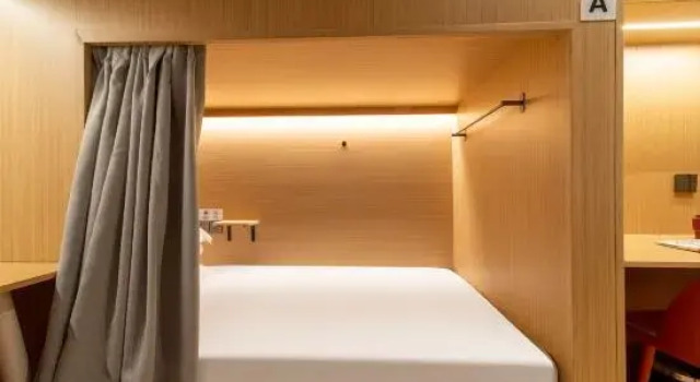 Кровать в общем номере (женский номер) Xiaoyao Bear Hostel (Beijing South Railway Station Caoqiao Subway Station)