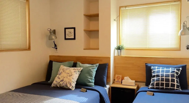 Трёхместный номер Standard Hostel Beige 2nd