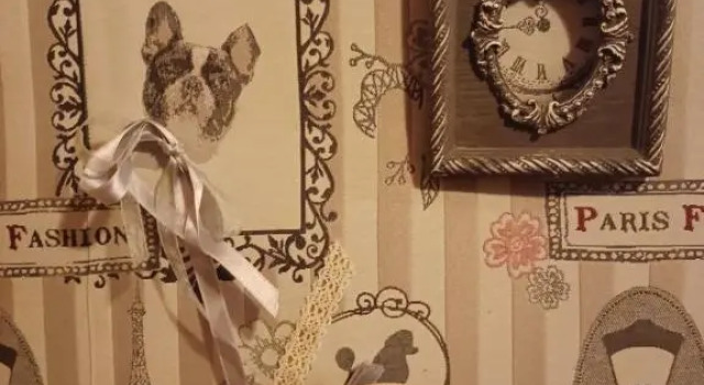Кровать в общем номере Castel chambres