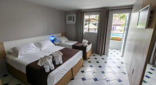 Номер Deluxe Hotel Enseada dos Corais