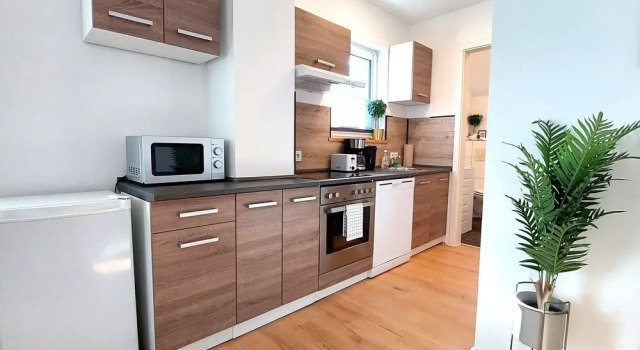 Коттедж с видом на внутренний двор Airport Messe Apartments