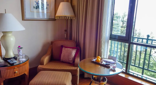 Одноместный номер Deluxe с видом на сад Wildflower Hall, An Oberoi Resort, Shimla
