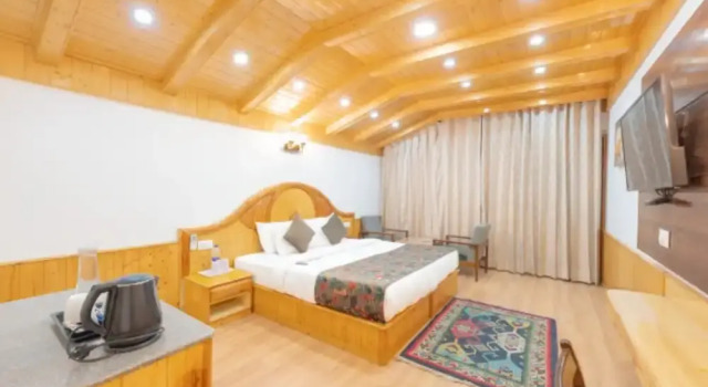 Номер Luxury SNOW PEAK RETREAT & COTTAGES - MANALI (Centrally Heated)