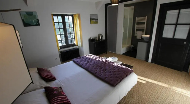 Двухместный номер Standard с видом на сад La Haute Flourie - bed and breakfast -chambres dhôtes