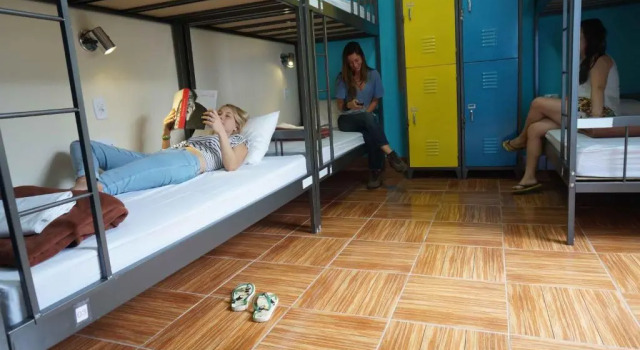 Кровать в общем номере (женский номер) Aurora Hostel Rio