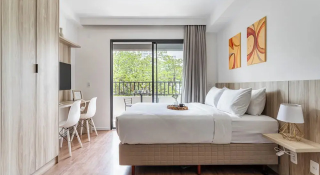 Студия Comfort Hub Boa Vista by Viva - Prédio novo próximo ao Autódromo de Interlagos com lavanderia e academia