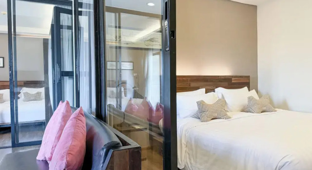 Двухместный семейный номер Standard с 2 комнатами с видом на город Amphawa Nanon Hotel