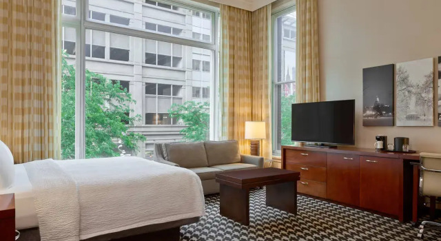 Номер Deluxe Courtyard by Marriott Denver Downtown