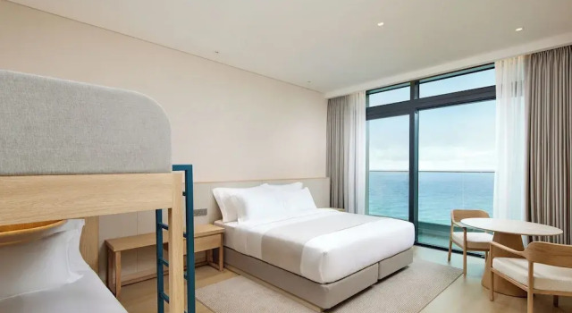 Двухместный номер Deluxe с видом на океан Shillamonogram Gangneung Hotel