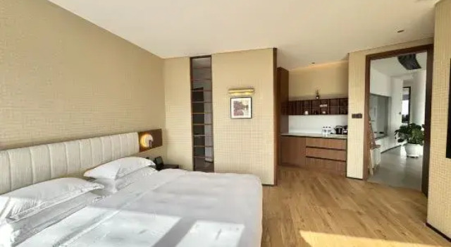 Люкс с видом на город Heman Vinelea Zijinyuan Hotel (Xiangshan Shipu Fishing Port Ancient City Scenic Area)