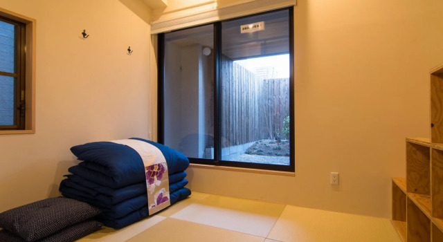 Кровать в общем номере Hostel Tankai