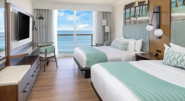 Четырёхместный номер Standard oceanfront The Lucie