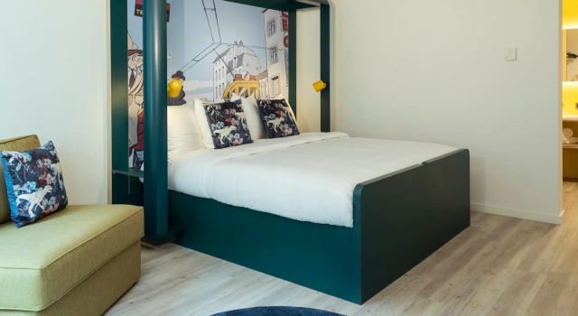 Двухместный номер B&B HOTEL Brussels Centre Louise