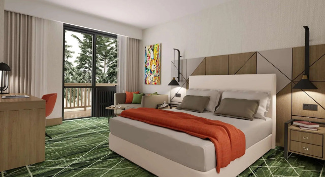 Двухместный люкс семейный Wyndham Garden Burabay