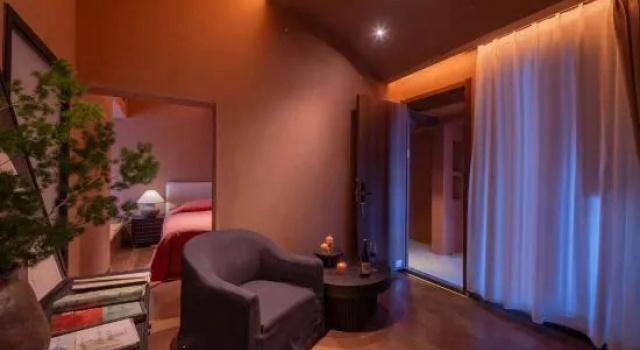 Семейный люкс c 1 комнатой Sanzhai Yisheng · Stream Rizhao Jinshan Collection Snow Mountain View Homestay