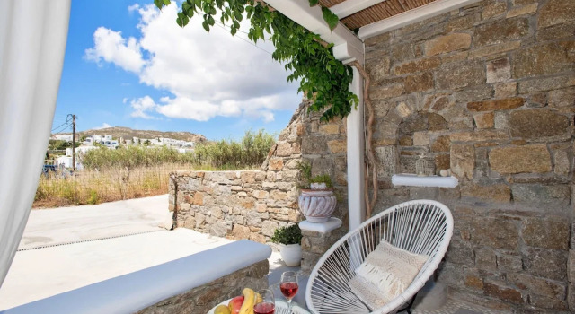 Двухместный номер Deluxe Mykonos Dot Apartments