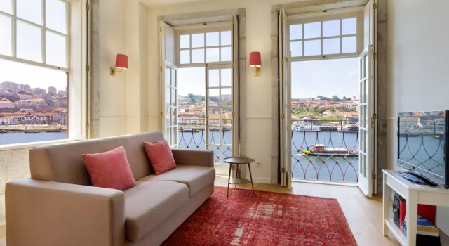 Апартаменты Deluxe с балконом Oporto Home - River Front
