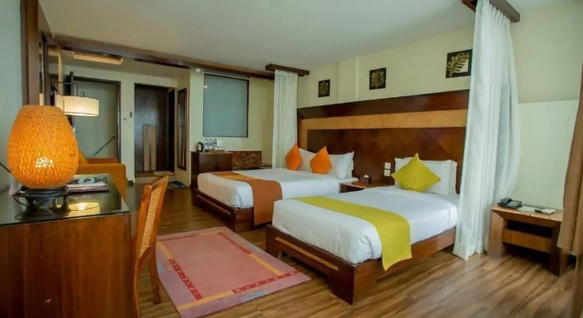 Трёхместный семейный номер Standard с видом на горы Hotel Mystic Mountain