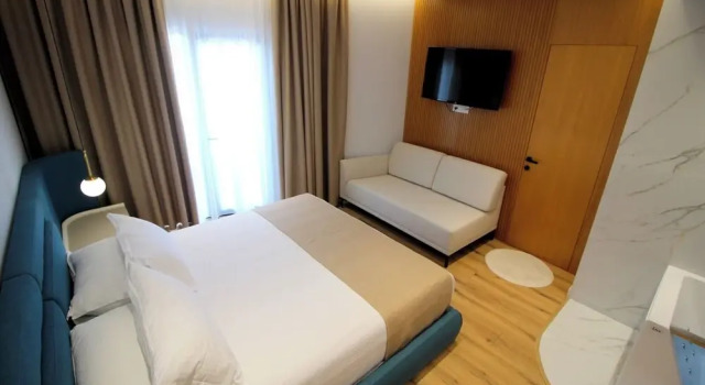 Двухместный номер Deluxe с видом на море Hotel Strora