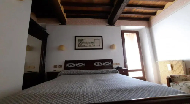Standard Doppel Zimmer mit Balkon Albergo Giulia Gonzaga