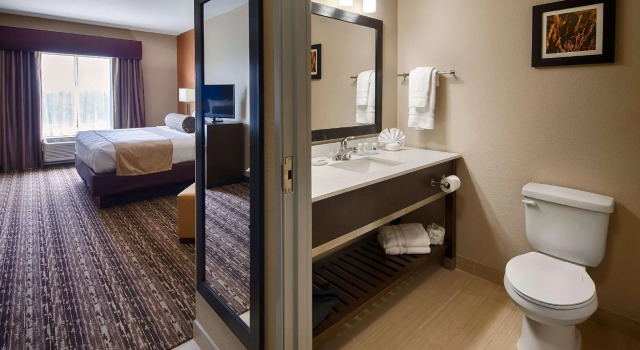 Двухместный люкс Deluxe Best Western Plus Elmendorf Hotel San Antonio Hotel